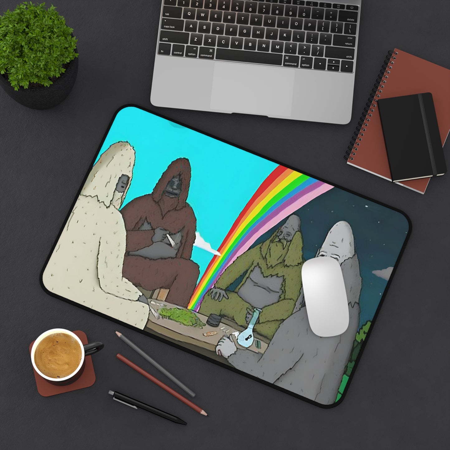 The Smoke Sesh Desk Mat / Mouse Pad