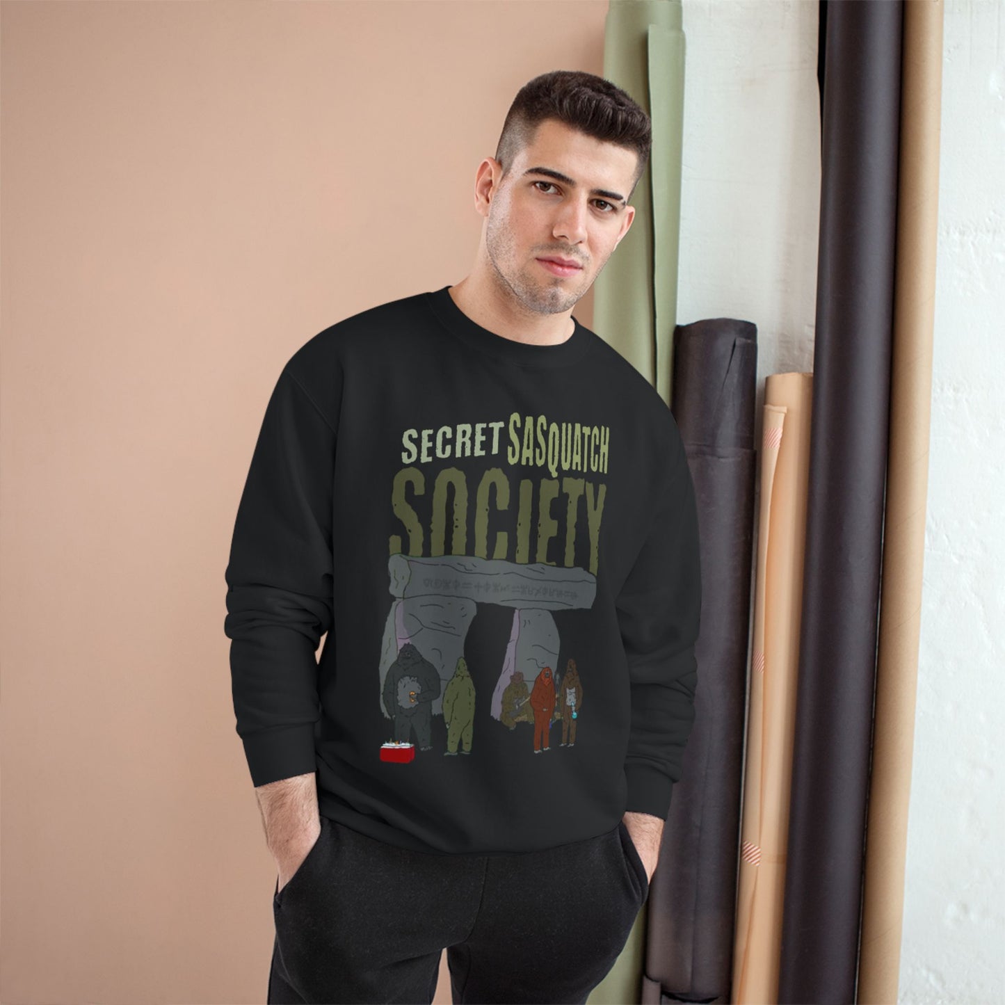 Secret Sasquatch Society Crewneck/Sweatshirt (Champion Sweatshirt)