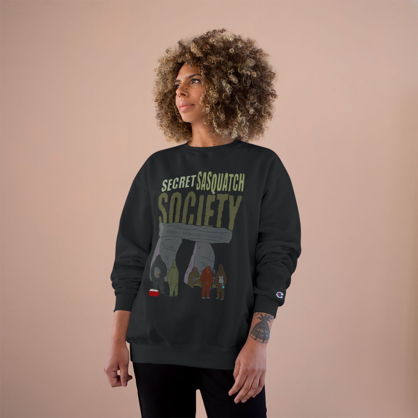 Secret Sasquatch Society Crewneck/Sweatshirt (Champion Sweatshirt)