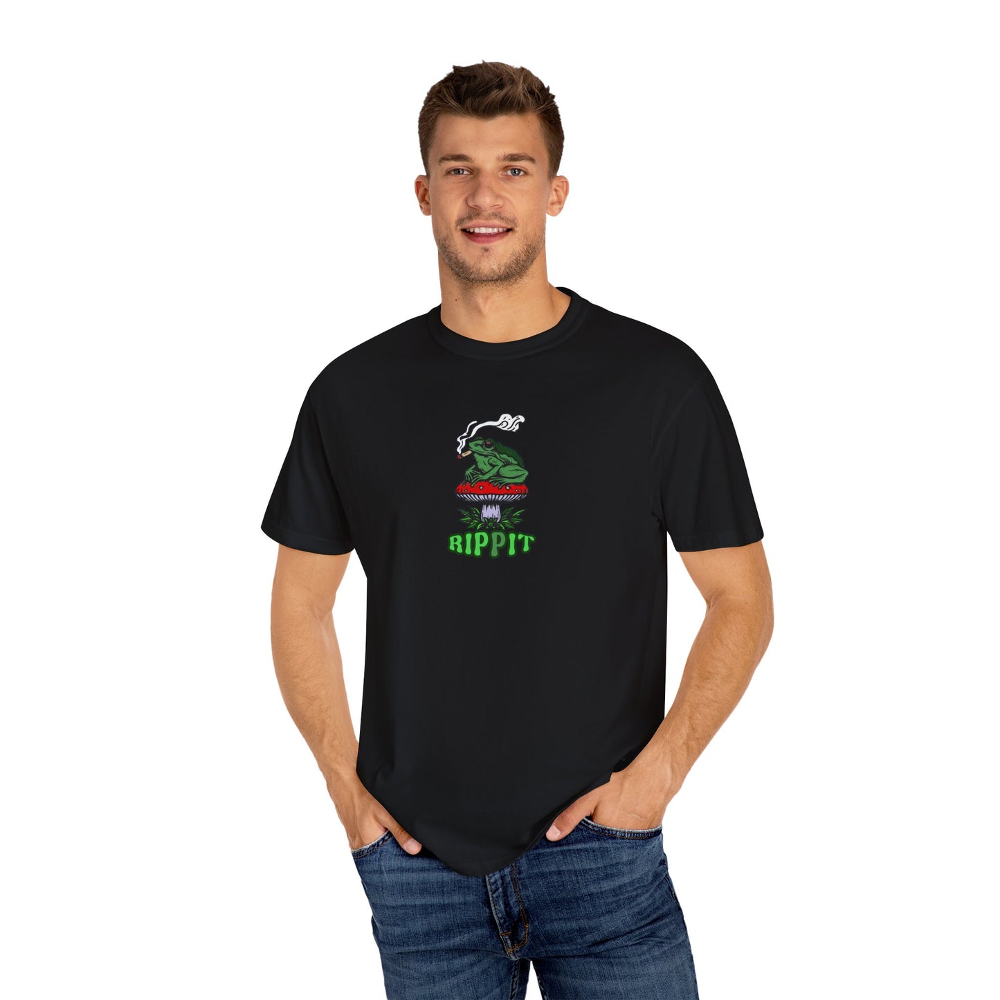 "Rippit" Frog Mushroom T-Shirt