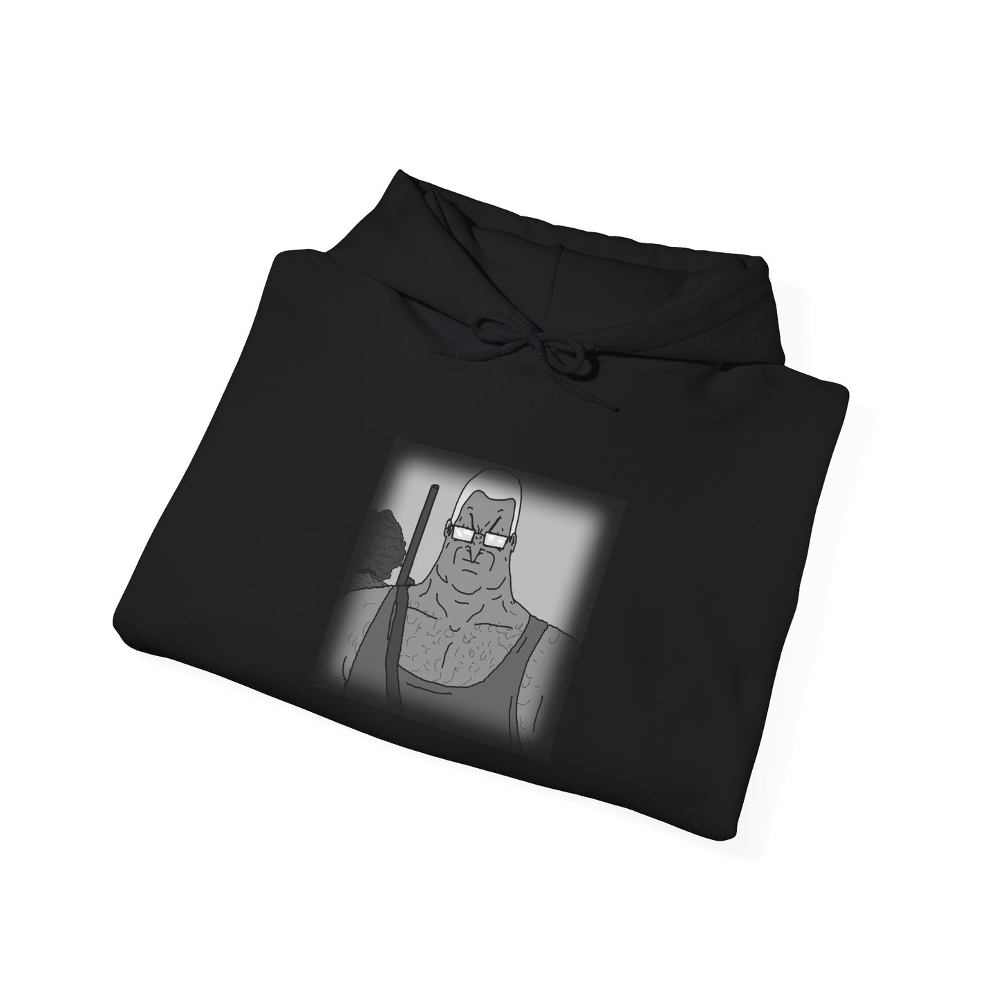 Big Lez (Black and White) Hoodie