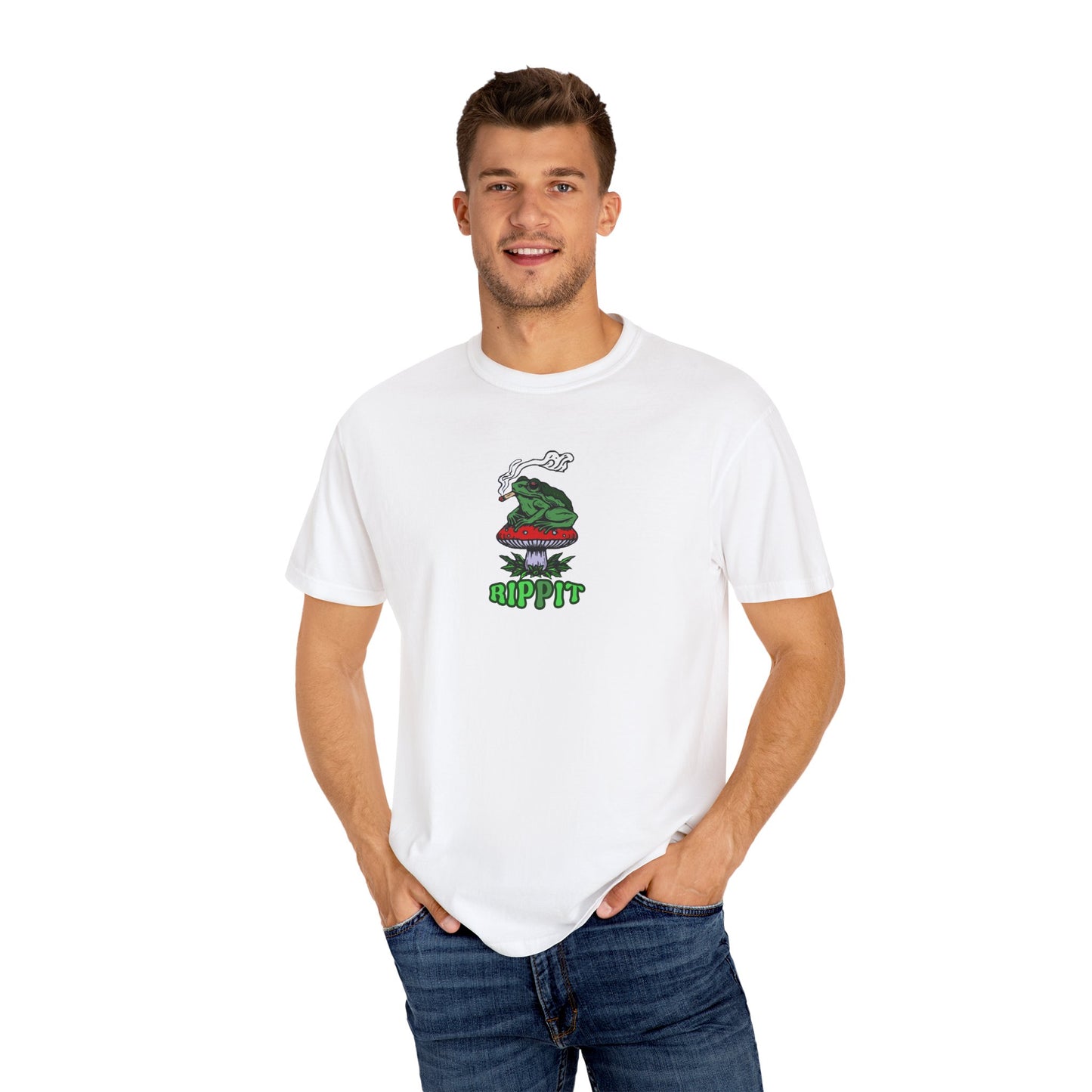 "Rippit" Frog Mushroom T-Shirt