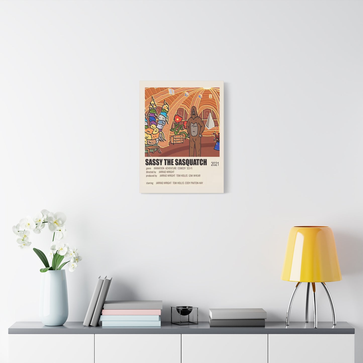 Sassy the Sasquatch Poster