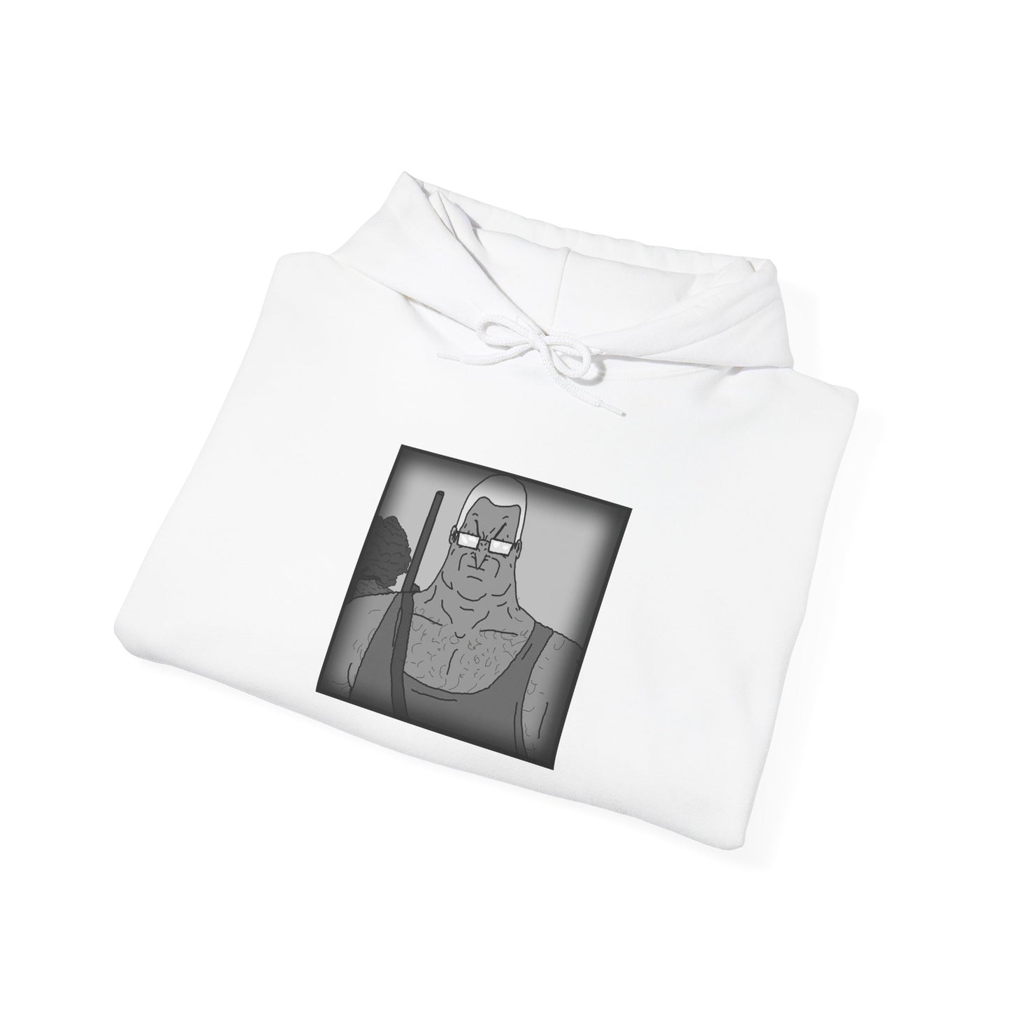 Big Lez (Black and White) Hoodie