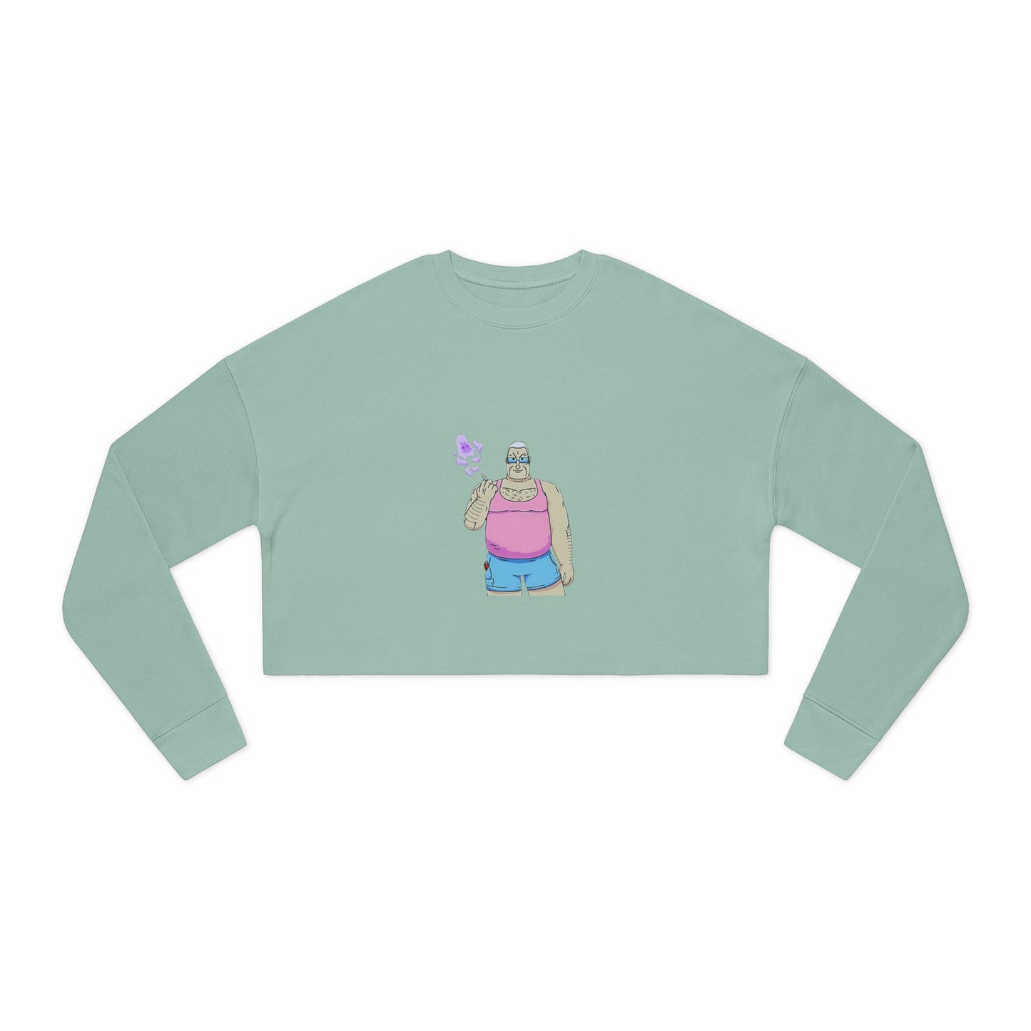 Cropped Big Lez Sweatshirt (Women's)
