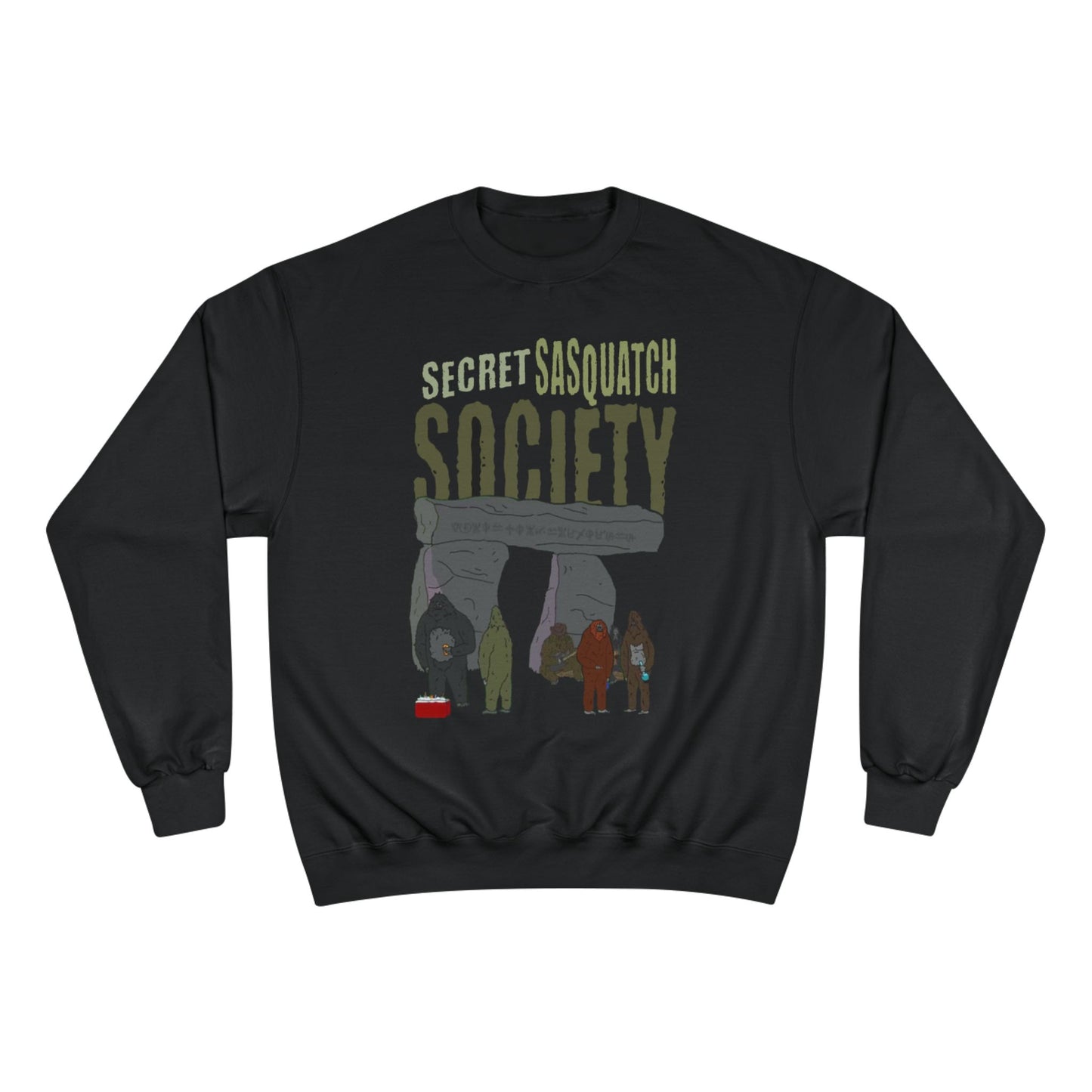 Secret Sasquatch Society Crewneck/Sweatshirt (Champion Sweatshirt)