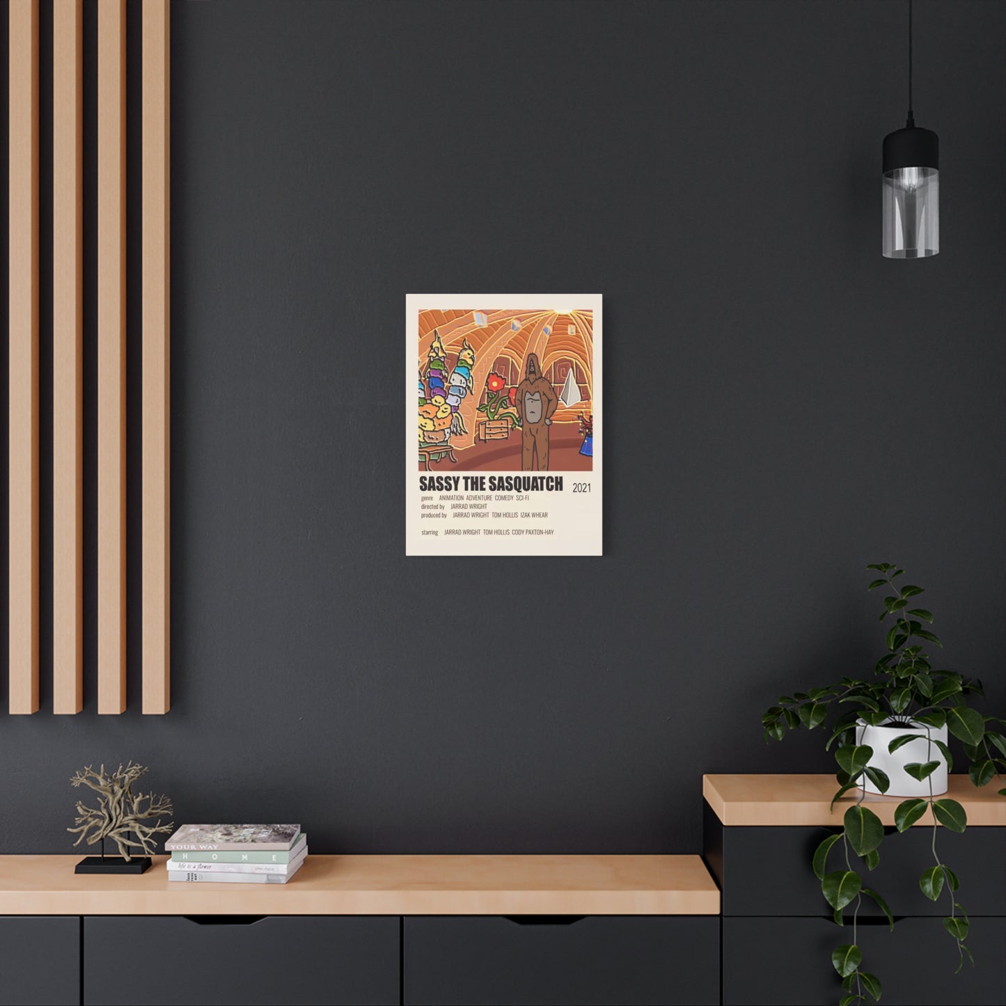 Sassy the Sasquatch Poster