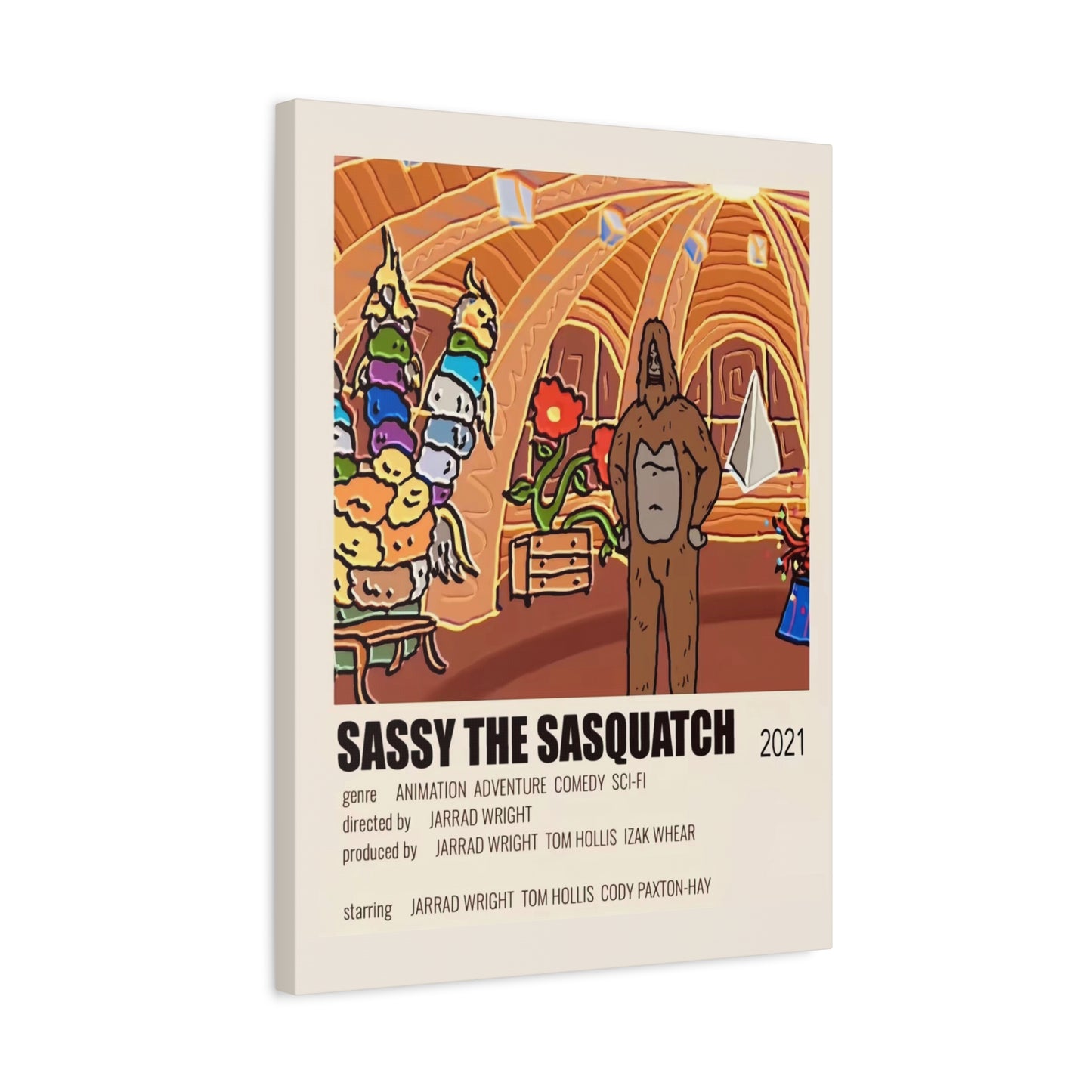 Sassy the Sasquatch Poster
