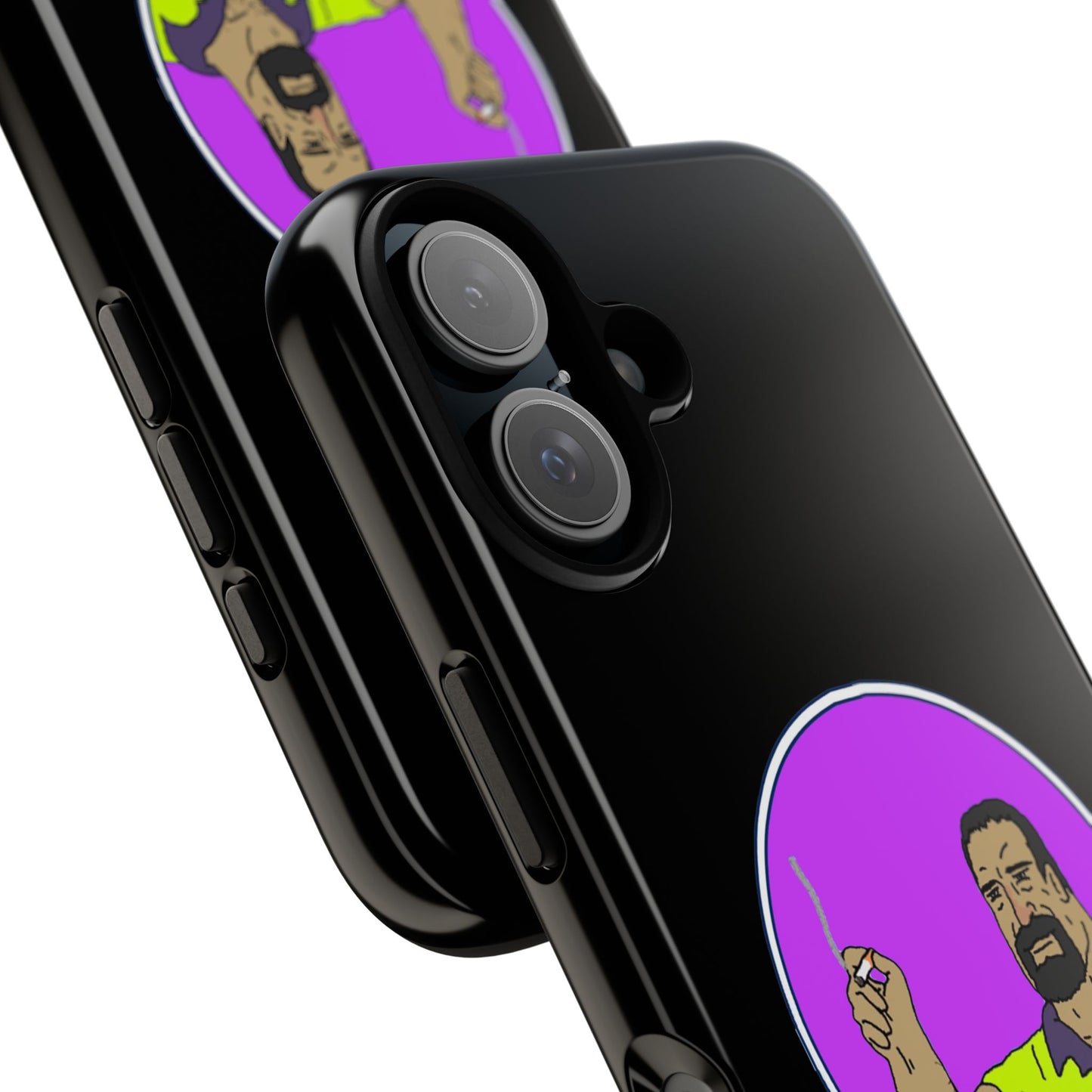Never Exhale Phone Case (Black)