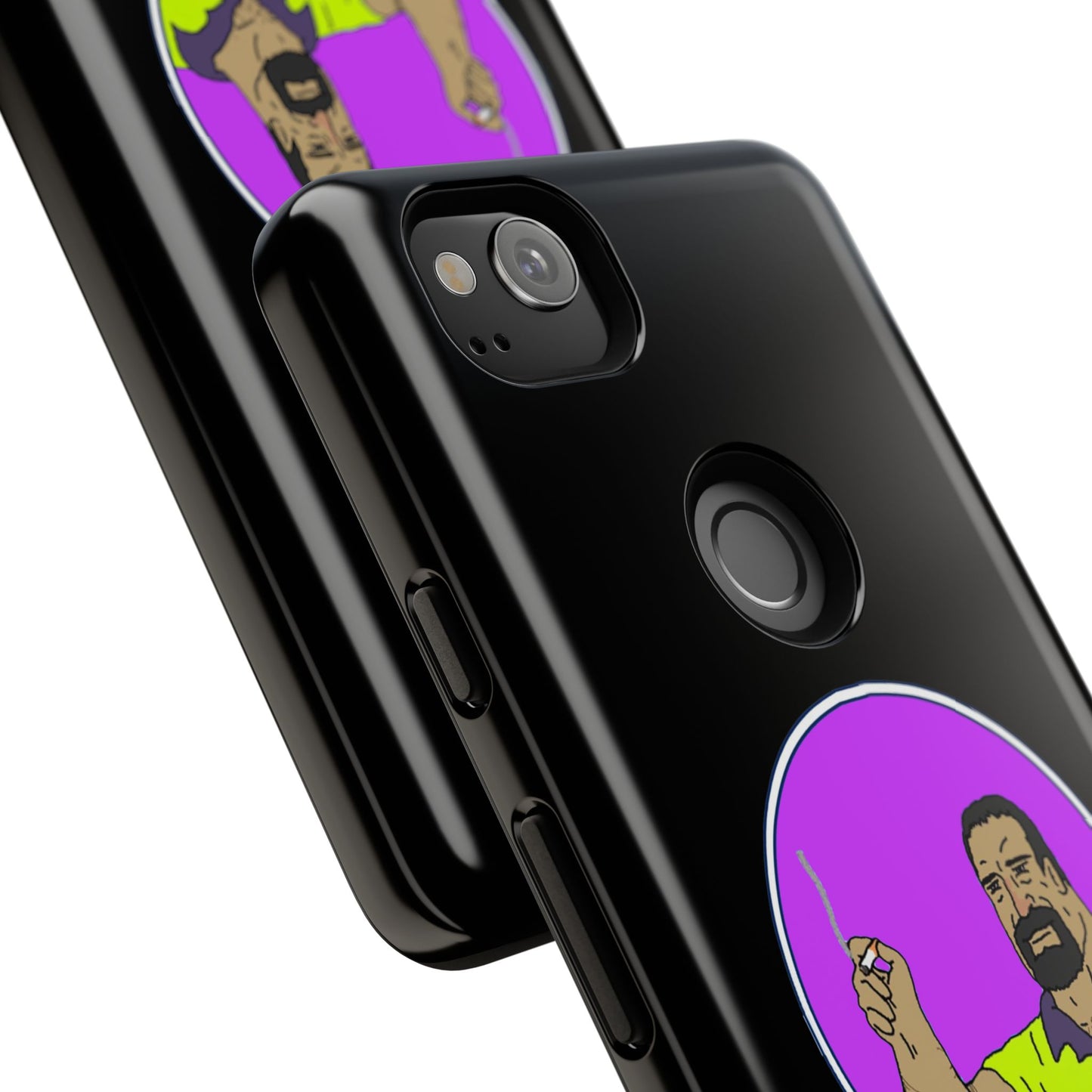 Never Exhale Phone Case (Black)