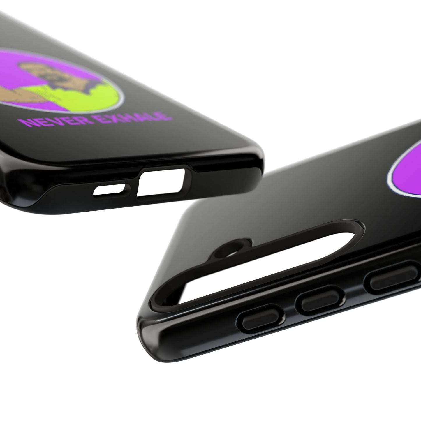 Never Exhale Phone Case (Black)