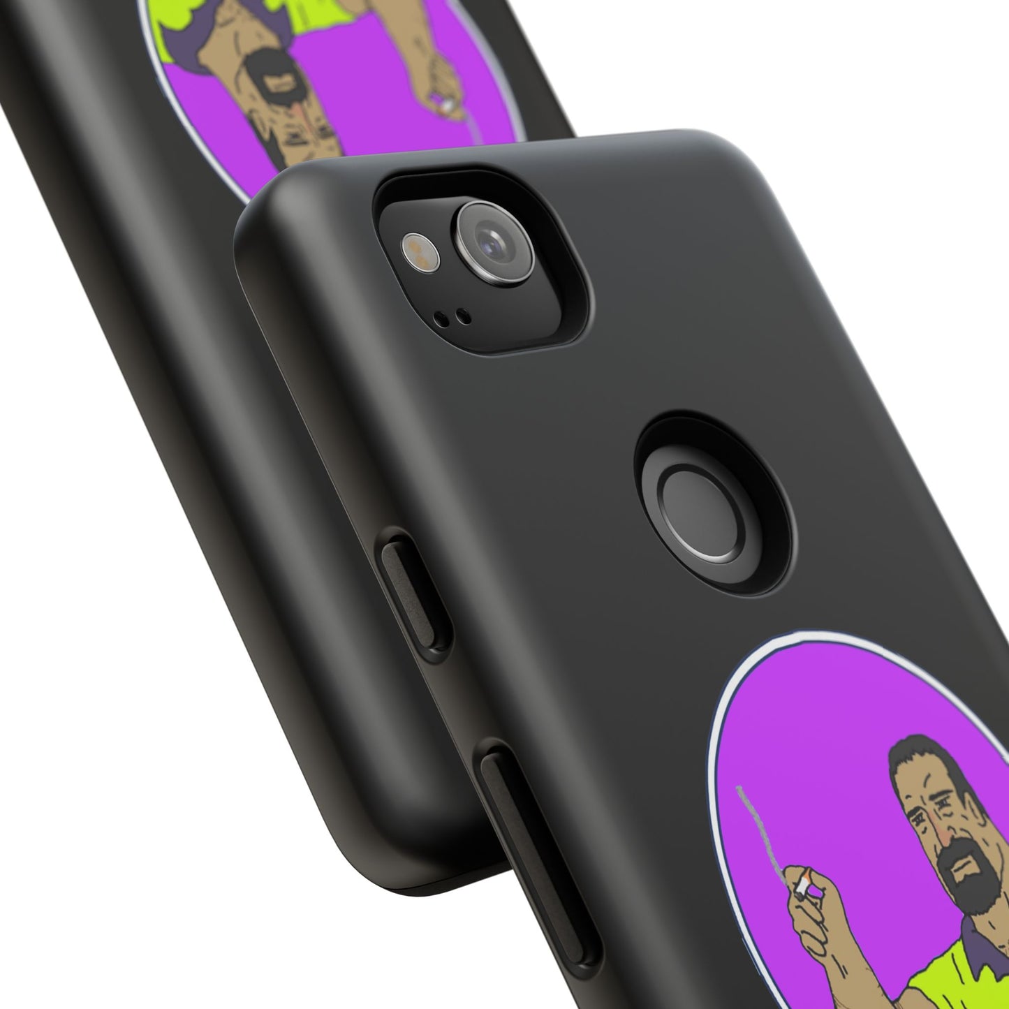 Never Exhale Phone Case (Black)
