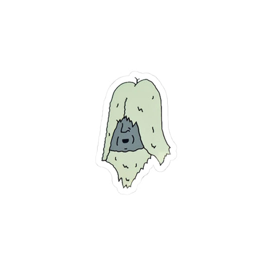 Scruffy Sticker