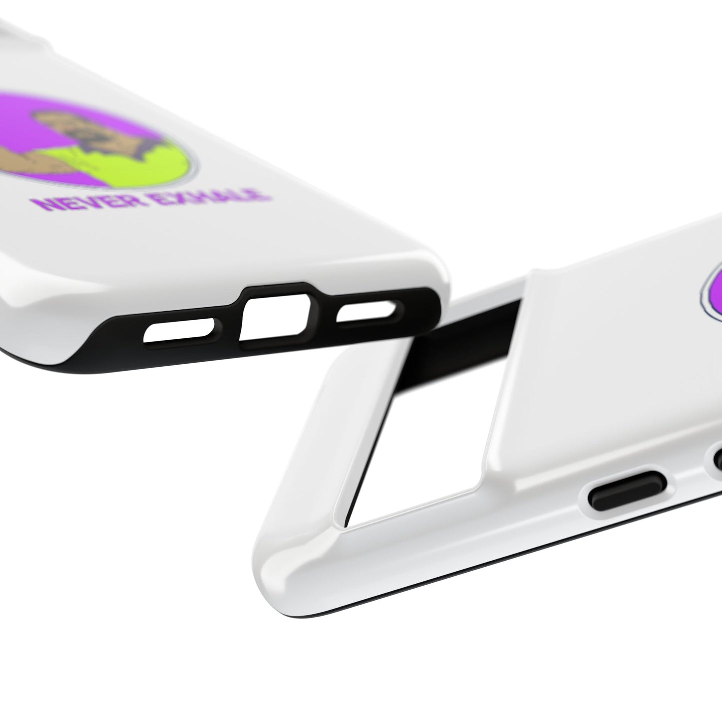 Never Exhale Phone Case (White)
