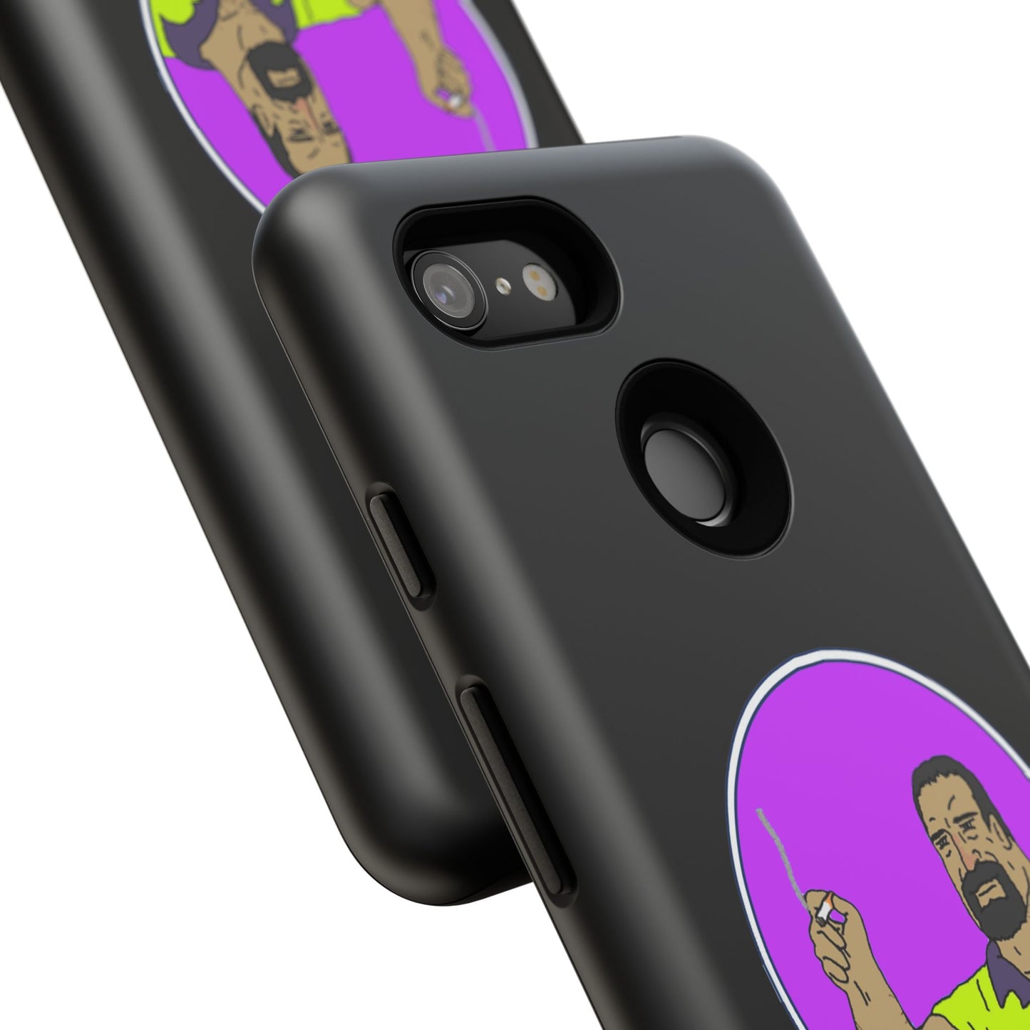 Never Exhale Phone Case (Black)