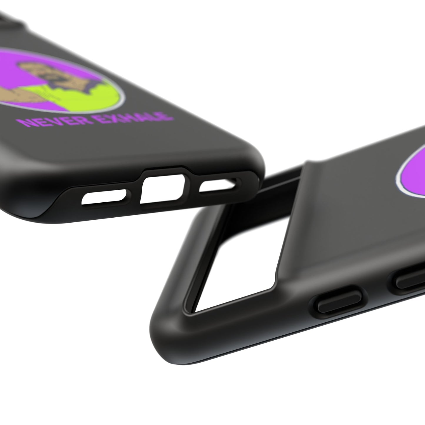 Never Exhale Phone Case (Black)