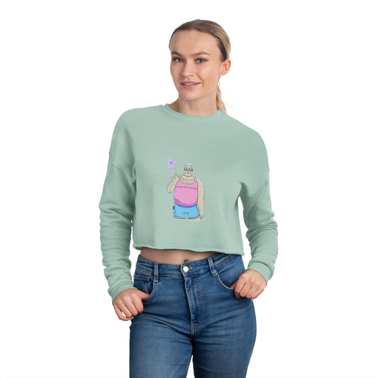 Cropped Big Lez Sweatshirt (Women's)