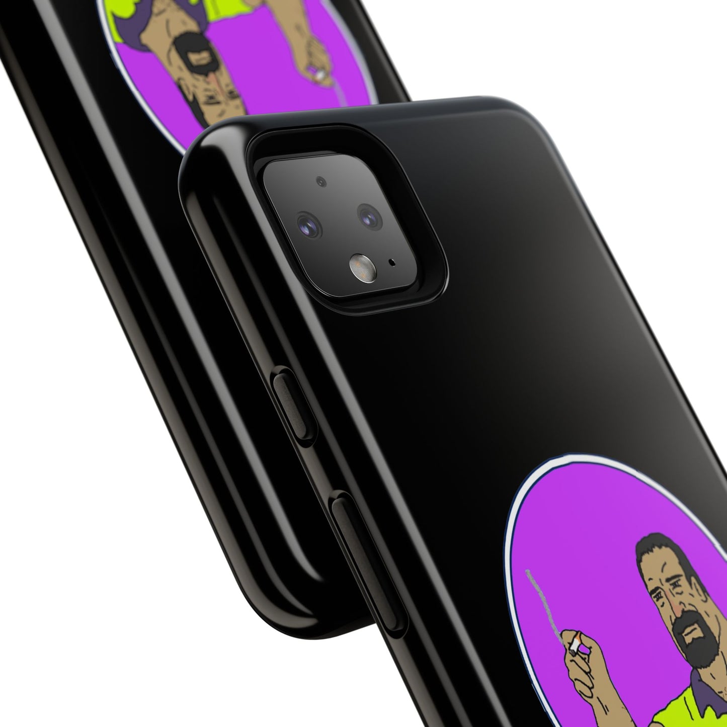 Never Exhale Phone Case (Black)