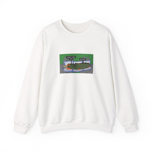 Stingin' Roger Crewneck