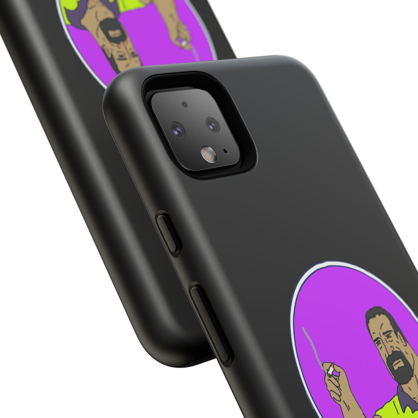 Never Exhale Phone Case (Black)