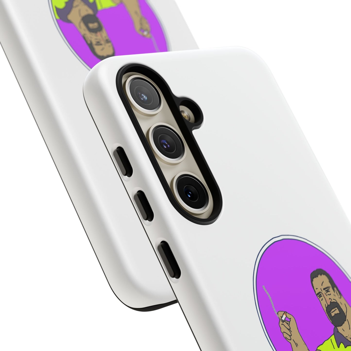 Never Exhale Phone Case (White)