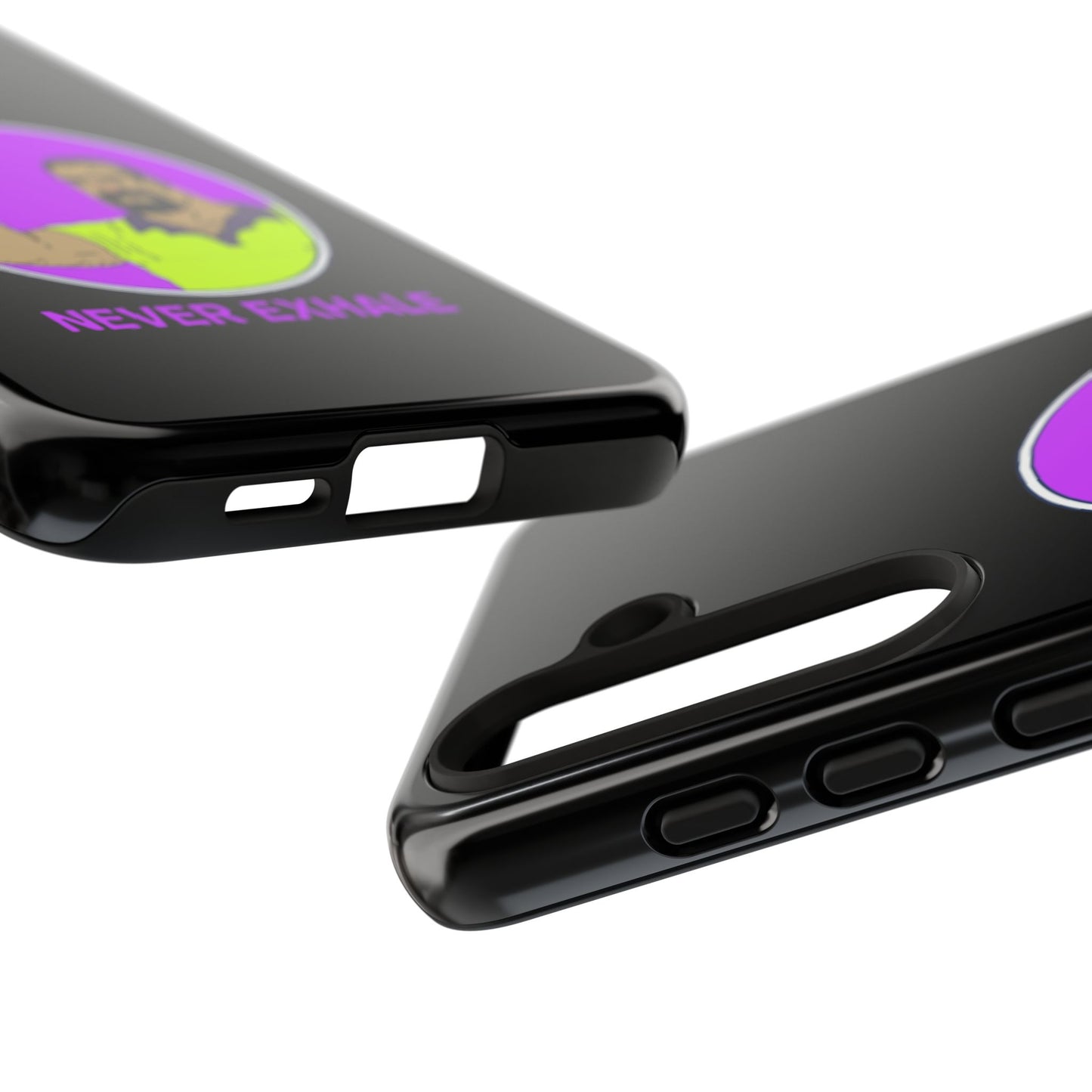 Never Exhale Phone Case (Black)