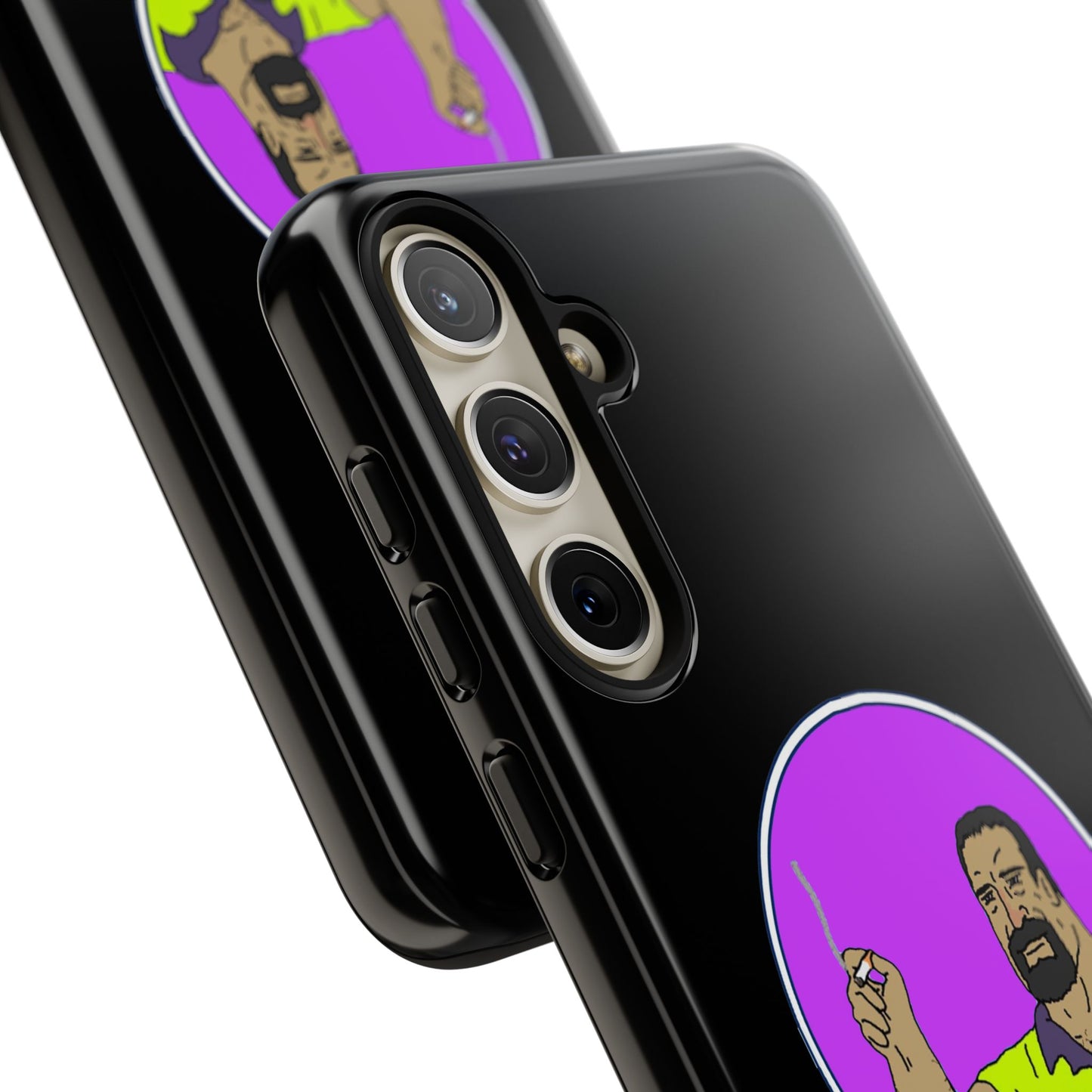 Never Exhale Phone Case (Black)