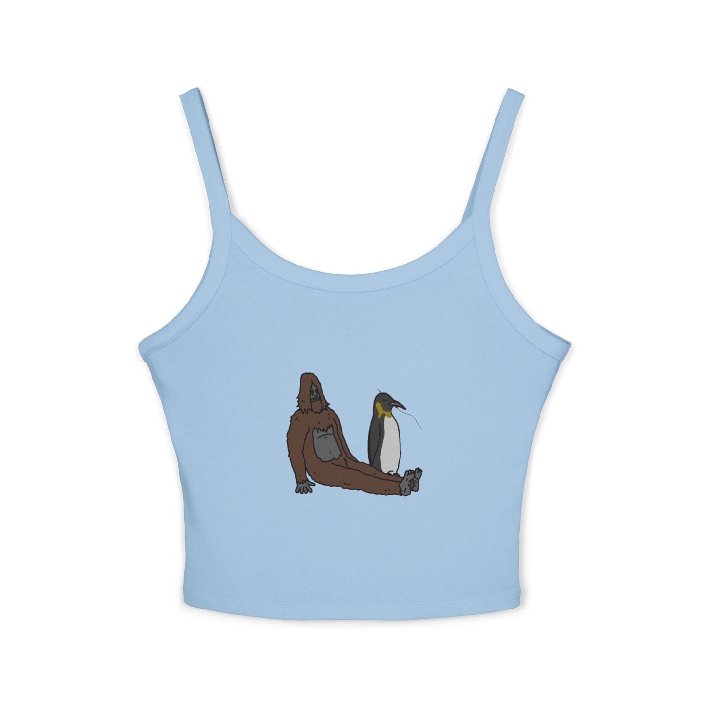 Sassy & Penguin Spaghetti Strap Tank Top (Women's)