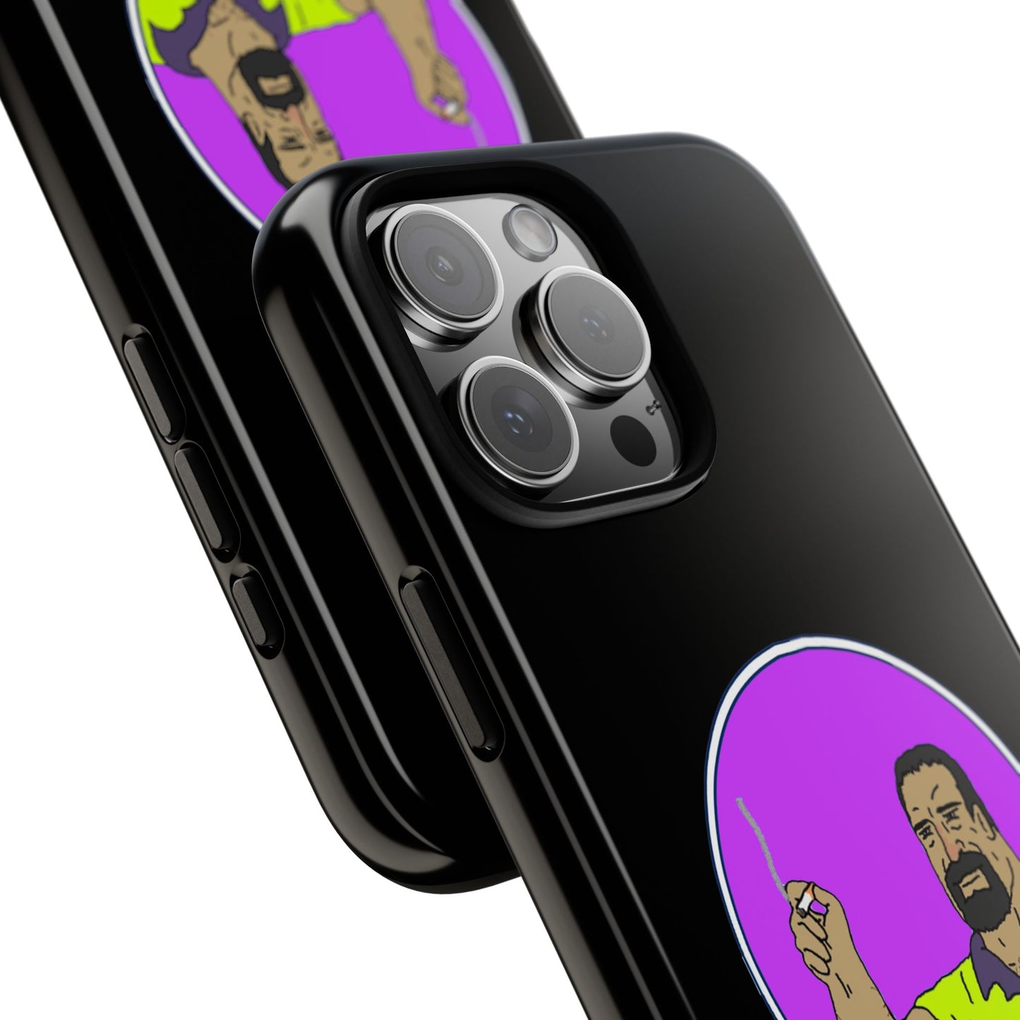 Never Exhale Phone Case (Black)