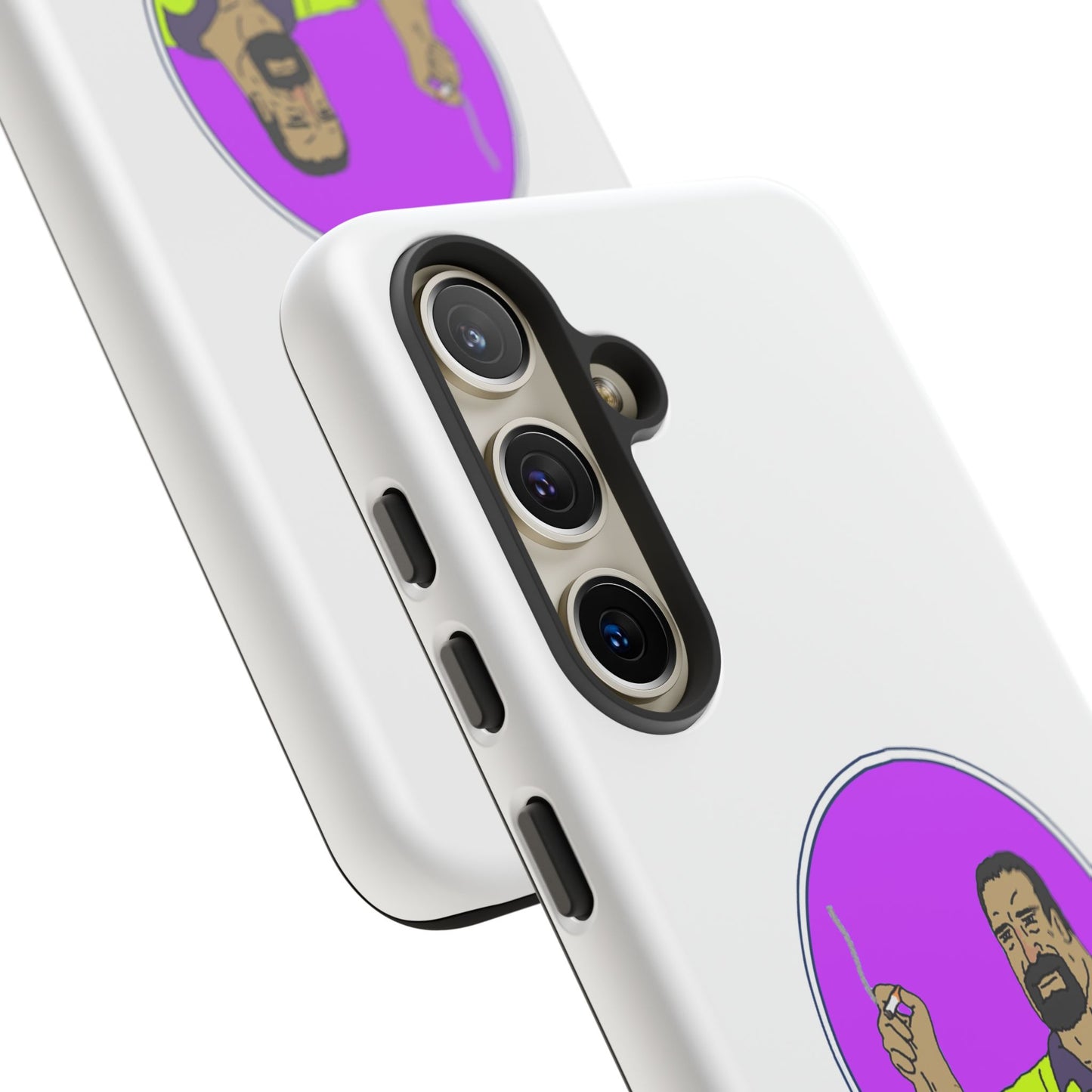 Never Exhale Phone Case (White)