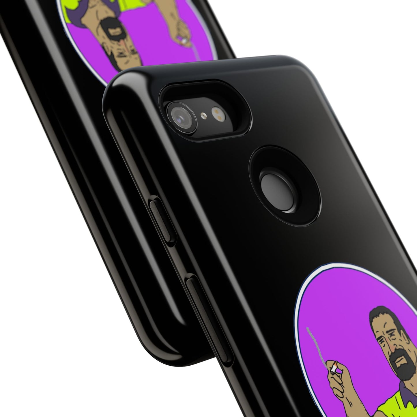 Never Exhale Phone Case (Black)