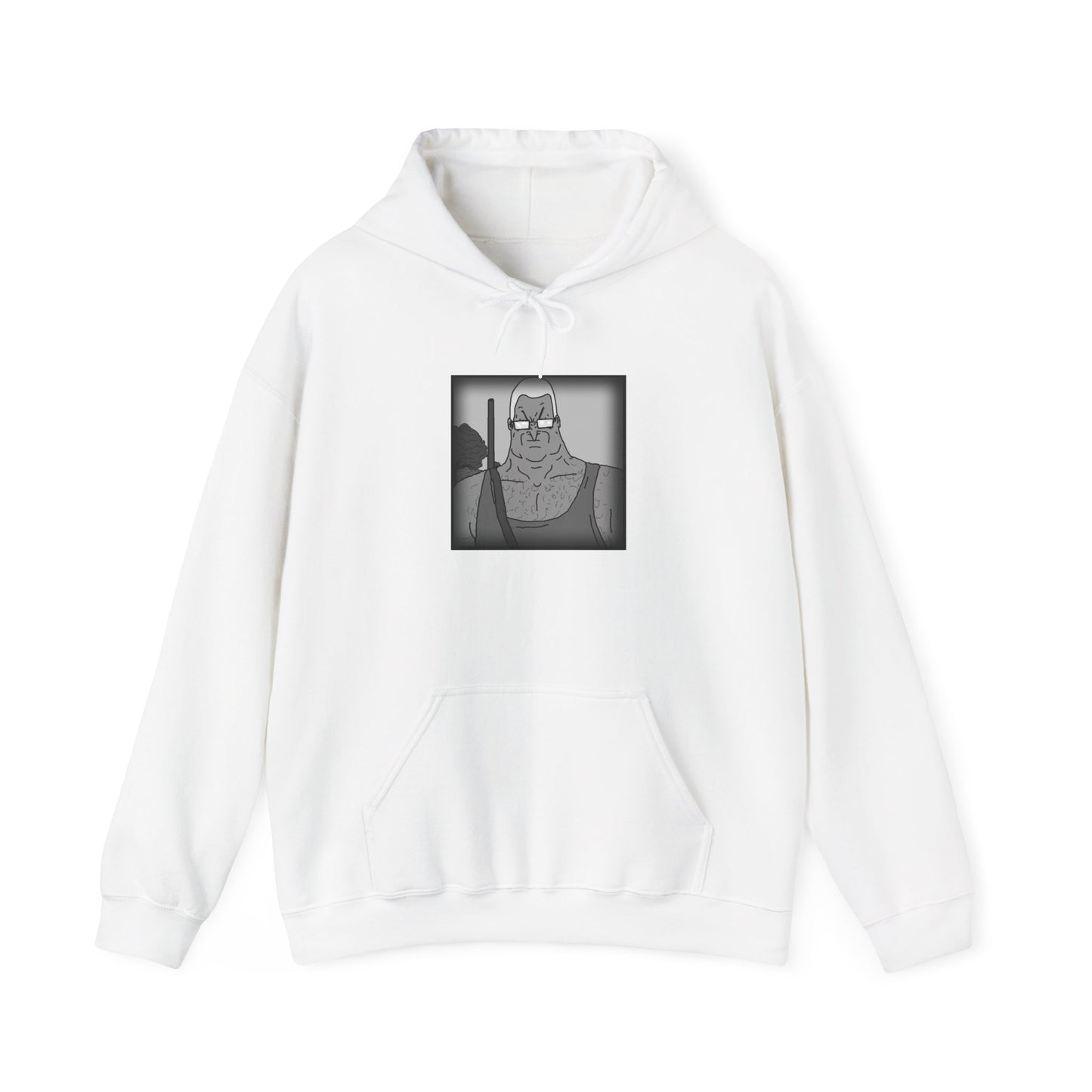 Big Lez (Black and White) Hoodie