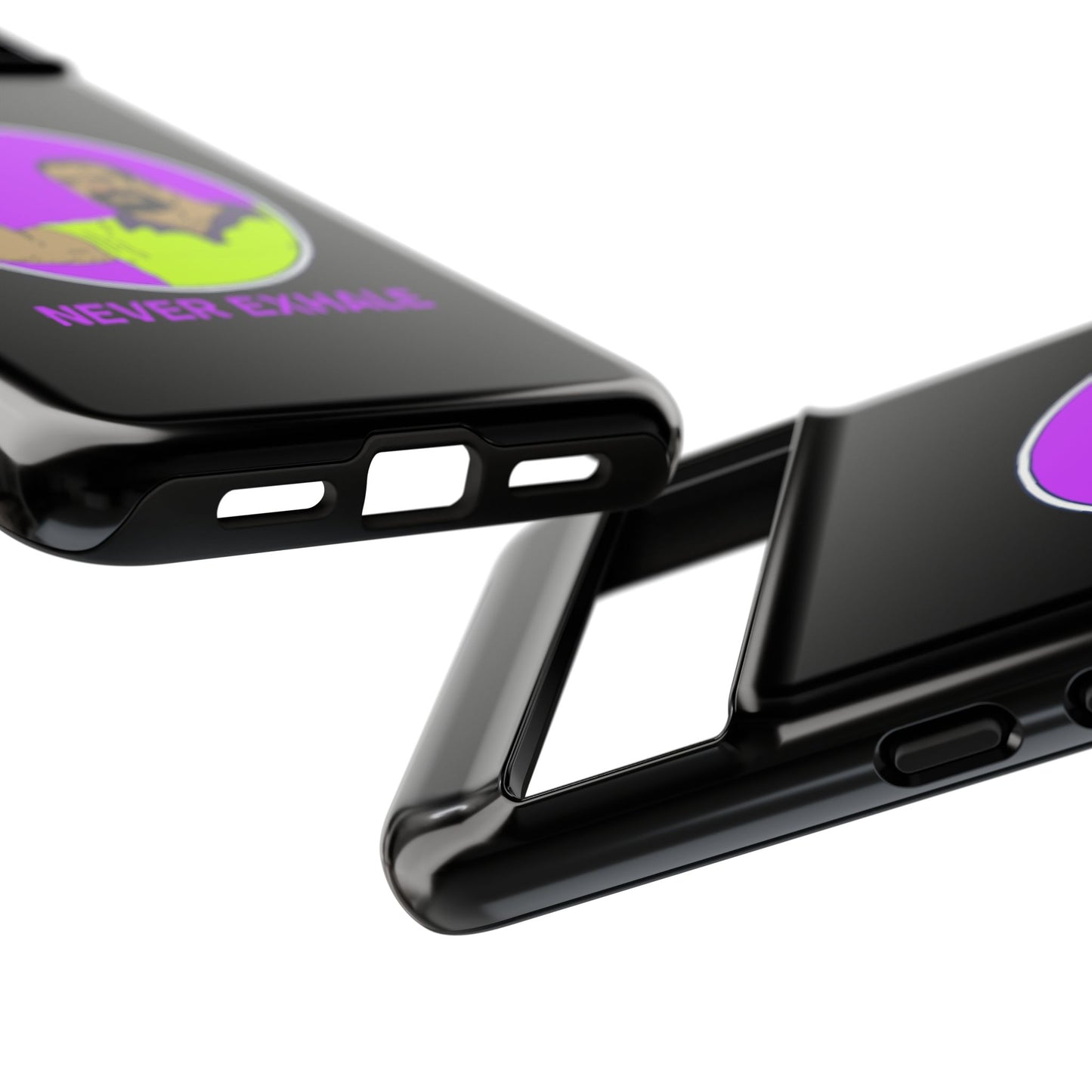 Never Exhale Phone Case (Black)