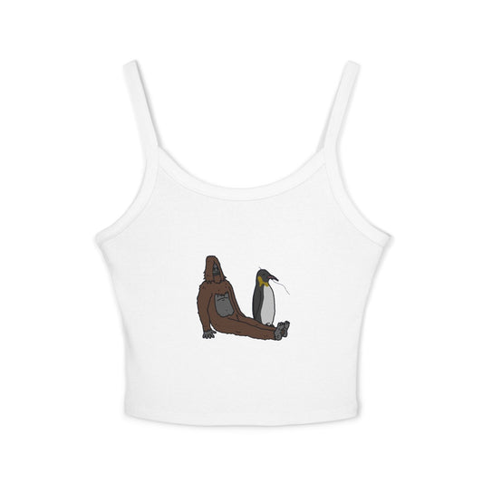 Sassy & Penguin Spaghetti Strap Tank Top (Women's)