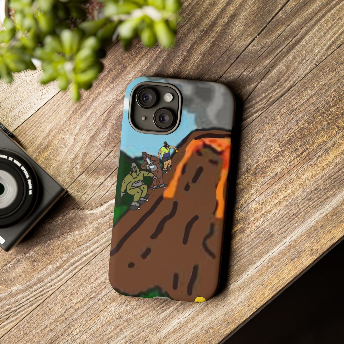 Volcano Bong Phone Case