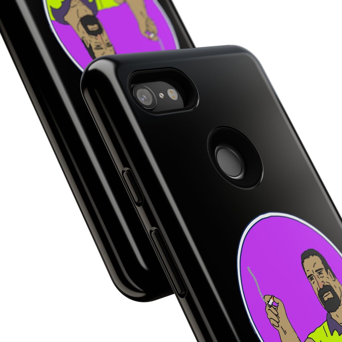 Never Exhale Phone Case (Black)