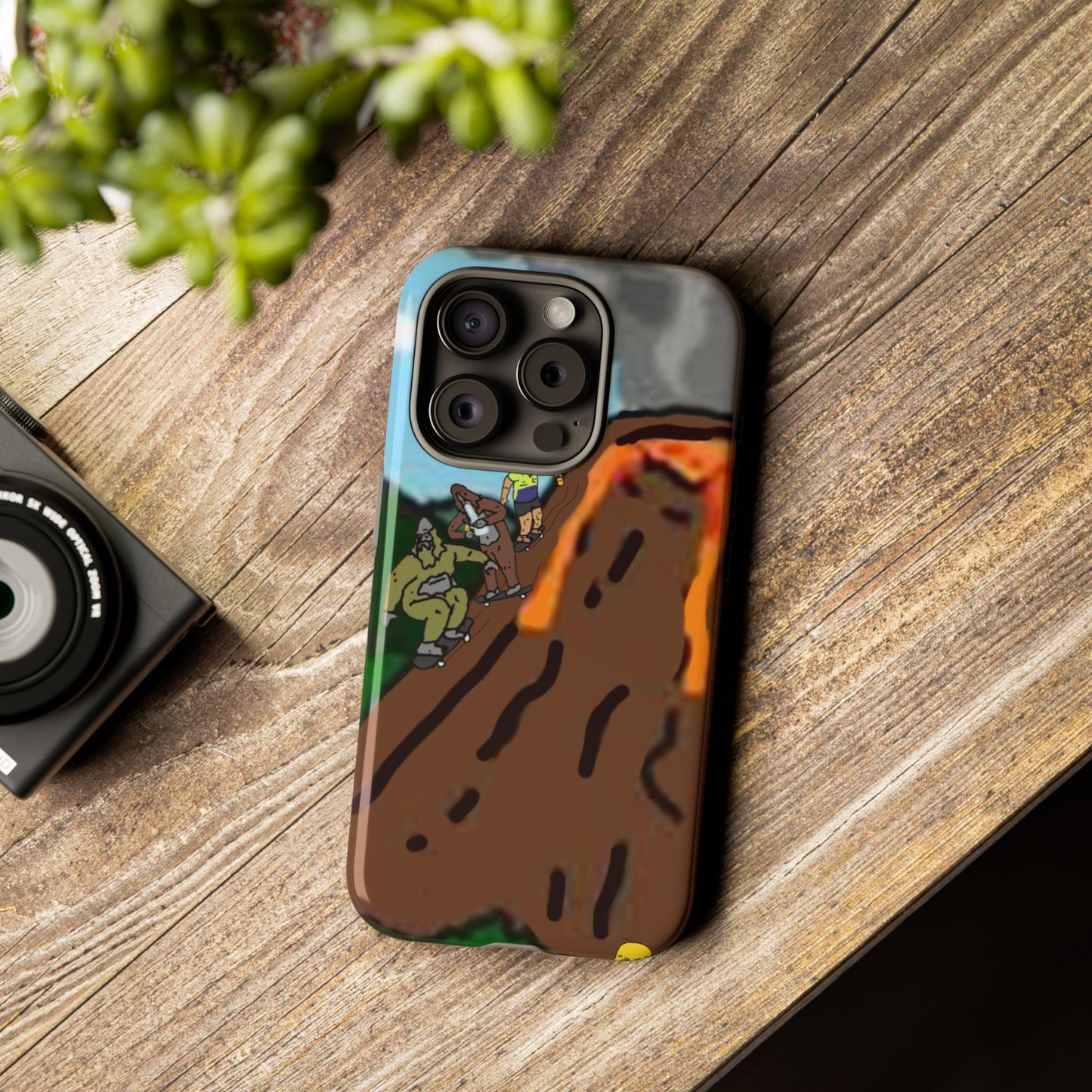 Volcano Bong Phone Case