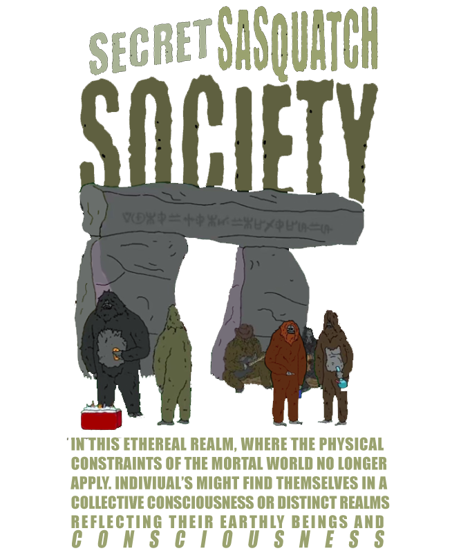 Secret Sasquatch Society HOODIE